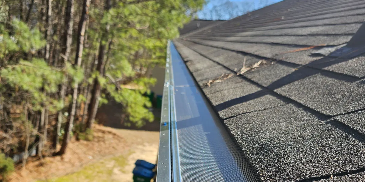 Commercial Gutter Guard Install – Oglethorpe Ave, Atlanta GA