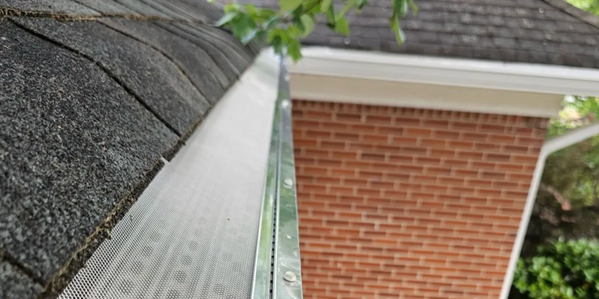Micro Mesh Gutter Guard Install – Summerour Vale, Duluth GA