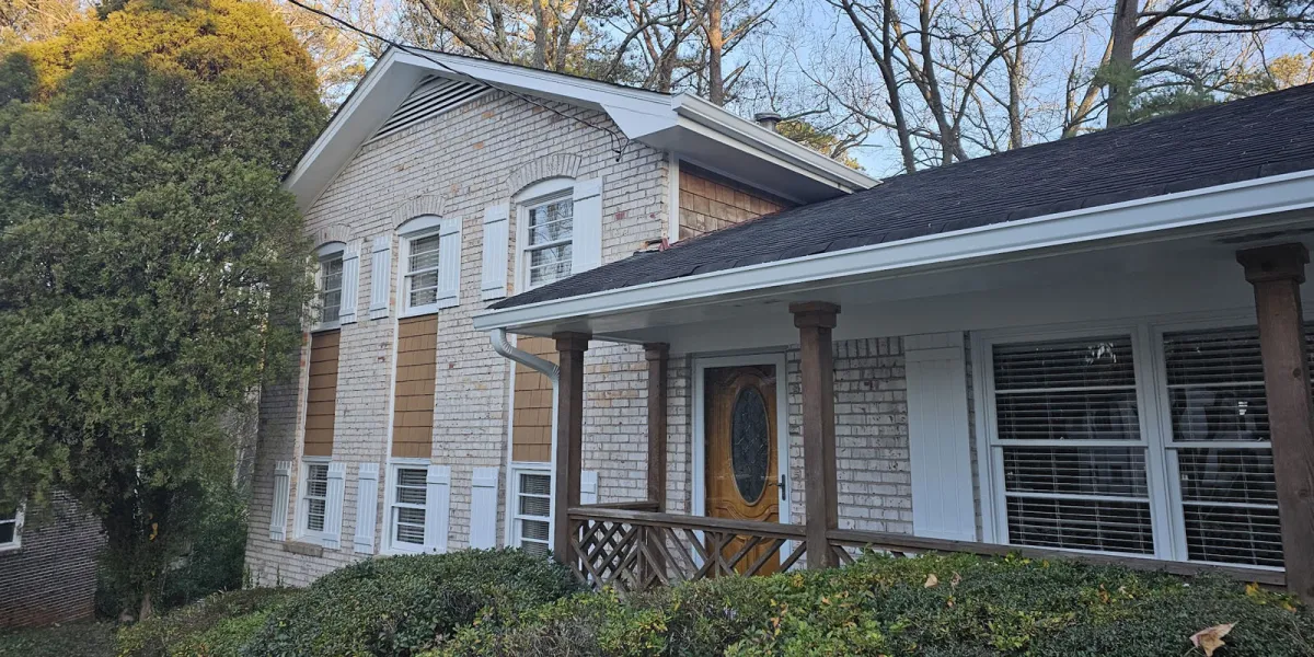 Gutter Guard Installation – Leslie Dr NE, Atlanta GA